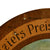Original German WWII NCO Prize Shooting Competition Wooden Target with Panzer Tank Illustration - 15 1/2" Wide Original Items
