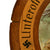 Original German WWII NCO Prize Shooting Competition Wooden Target with Panzer Tank Illustration - 15 1/2" Wide Original Items