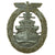 Original German WWII Late War High Seas Fleet Badge - Zinc Construction Original Items