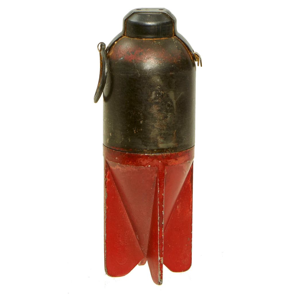 Original Italian WWII "Red Devil" 45mm Brixia Model 35 Mortar Bomb dated 1940 - Inert Original Items