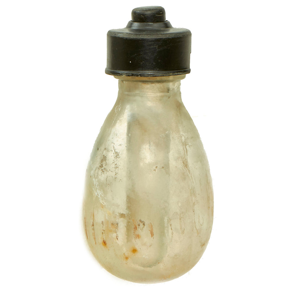 Original German WWII BK-2H Blendkörper Frangible Chemical Smoke Glass Inert Grenade Original Items