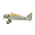 Original Japanese WWII Japanese Tachikawa Ki-36 Aircraft Trainer Model Captured From The Akeno Army Aviation School Original Items