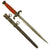Original German WWII Army Heer Officer Dagger by Alcoso circa 1940 with Scabbard Original Items