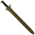 Original U.S. WWI & WWII M1905 Springfield 16" Rifle Bayonet by Rock Island Arsenal with M3 Scabbard - dated 1917 Original Items