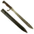 Original German WWI M1898/05 n/A Butcher Sawback Bayonet by DEMAG with Scabbard - dated 1915 Original Items