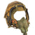 Original U.S. 1950s Navy USN Gentex H-4 Flying Helmet with Oxygen Mask and Internal Summer Flight Helmet Original Items