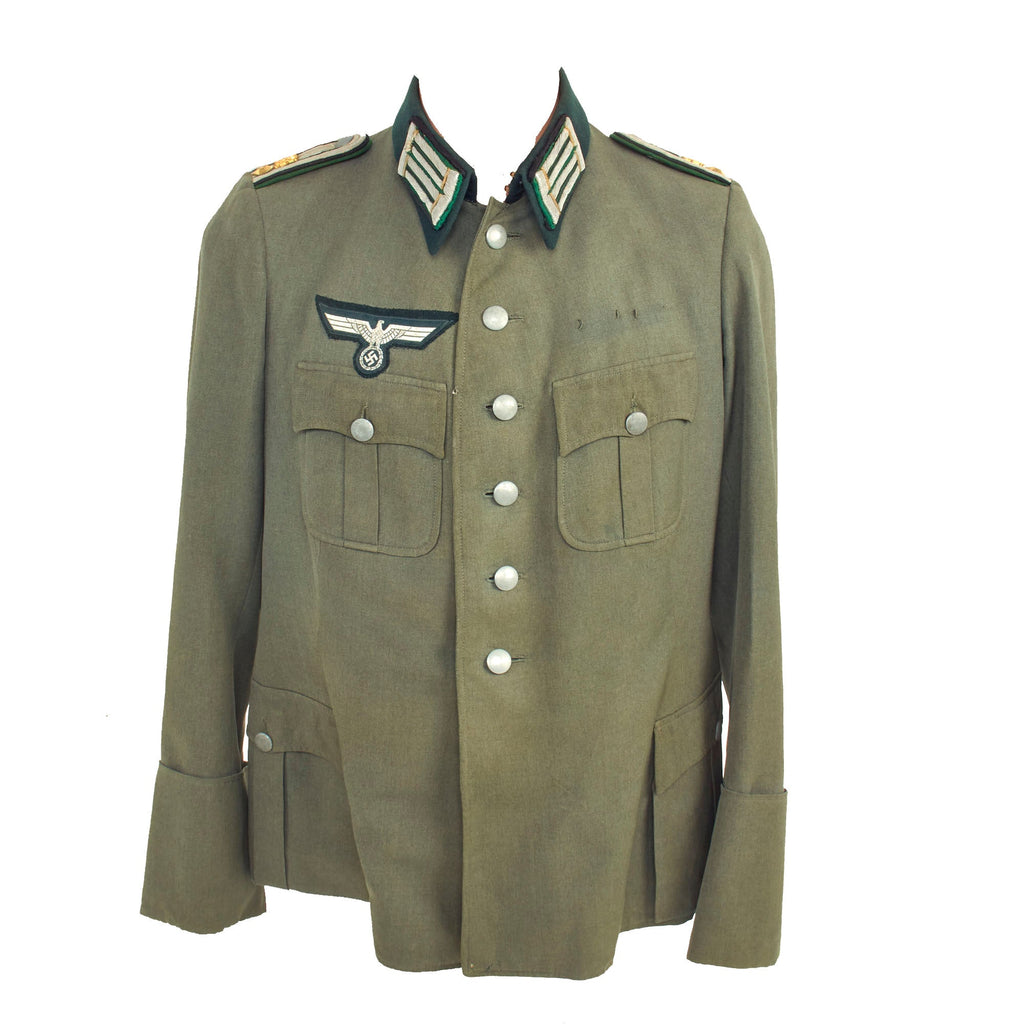 Original German WWII Heeresverwaltung Army Technical Services Administration M36 Uniform Tunic by G. Schmid & Sohn Original Items