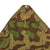 Original German WWII 1939 dated Luftwaffe Zeltbahn Tent Quarter & Poncho in Splinter Pattern Reversible Camouflage - L.B.A. Marked Original Items