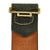 Original German WWII SS Officers Leather Belt with Aluminum Belt Buckle by Overhoff & Cie - Schutzstaffel Original Items