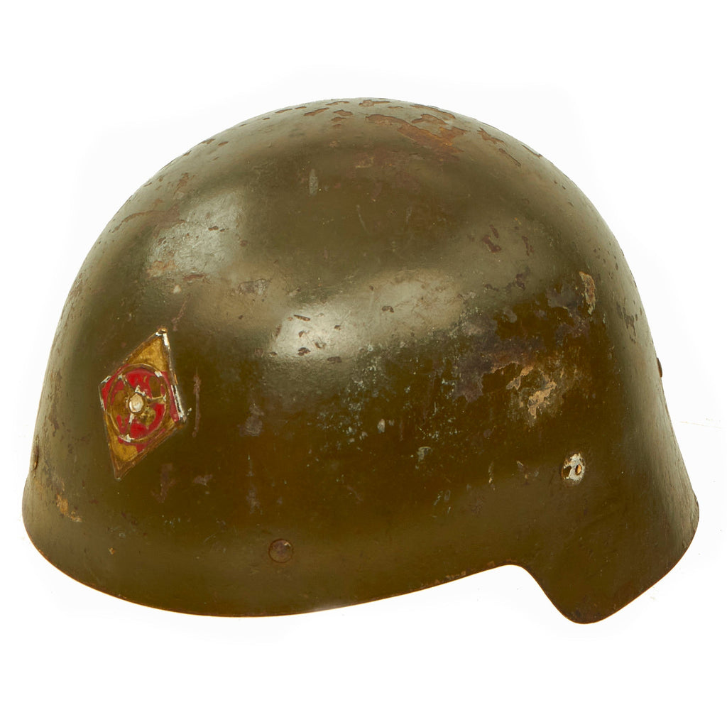Original Spanish Civil War / WWII Era Modelo M1921 “Sin Ala” Helmet With Liner Original Items