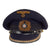 Original German WWII Kriegsmarine Navy Blue Junior Grade Officer Visor Cap - Schirmmütze Original Items