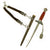 DRAFT Original German WWII 2nd Model Luftwaffe Dagger by E. & F. Hörster with Scabbard & Portepee Original Items