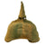 Original German WWI Bavarian Model 1886 Infantry Officer Pickelhaube With Überzug And Carry Case Original Items