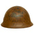 Original Japanese WWII Type 90 Army Helmet with Complete Liner and Chinstrap - Tetsubo Original Items