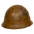 Original Japanese WWII Type 90 Army Helmet with Complete Liner and Chinstrap - Tetsubo Original Items