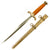 Original German WWII Army Heer Officer Dagger by E. & F. Hörster with Factory Lacquered Hilt & Scabbard Original Items