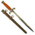 Original German WWII Personalized Army Heer Dagger by F. W. Höller of Solingen with Scabbard Original Items