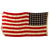 Original U.S. WWII 48 Star Naval Ensign Flown From The USS General C.C. Ballou Will Signed Letter From The Navigating Officer, As Sold By Heritage Auctions - From The Dr. Clarence R. Rungee Memorial Collection Original Items