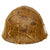 Original Japanese WWII Army Netted Type 92 Tetsubo Combat Helmet with Liner and Chinstrap Original Items