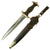 Original German WWII Early M33 SS Dagger by Heinrich Böker & Co. with Scabbard in Rare Vertical Leather Hanger Original Items