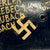 DRAFT USGI D-DAY CAPTURED SOUVENIR GERMAN WWII HELMET - Q64 Original Items