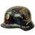 DRAFT USGI D-DAY CAPTURED SOUVENIR GERMAN WWII HELMET - Q64 Original Items