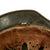 DRAFT USGI D-DAY CAPTURED SOUVENIR GERMAN WWII HELMET - Q64 Original Items