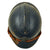 Original French WWI Issue Model 1915 Adrian Helmet in Horizon Blue with RF Badge and Second Pattern Liner - Complete Original Items