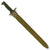 Original U.S. WWII M1942 Garand 16" Bayonet by Union Fork & Hoe with M3 Scabbard - dated 1942 Original Items