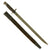 Original British WWI P-1907 Enfield Bayonet by SANDERSON with No. I Mk. II Scabbard - Dated 1916 Original Items