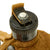 Original German WWII Afrikakorps Aluminum M31 Canteen with Canvas Harness & Bakelite Cup - dated 1942 Original Items
