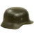 Original German WWII Documented USGI Bring Back Set - Army Heer M40 Single Decal Helmet & Kriegsmarine Coastal Artillery M38 Cap Original Items