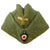 Original German WWII Documented USGI Bring Back Set - Army Heer M40 Single Decal Helmet & Kriegsmarine Coastal Artillery M38 Cap Original Items