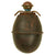 Original German WWII Model 39 Egg Hand Grenade Dated 1944 with Original 1942 Dated Fuze & Wings - Inert Eierhandgranate Original Items