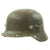 Original German WWII M40 Single Decal Luftwaffe Helmet with Size 56 Liner - SE64 Original Items
