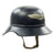 Original German WWII M38 Luftschutz Gladiator Air Defense Helmet in Excellent Condition Original Items