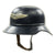 Original German WWII M38 Luftschutz Gladiator Air Defense Helmet in Excellent Condition Original Items