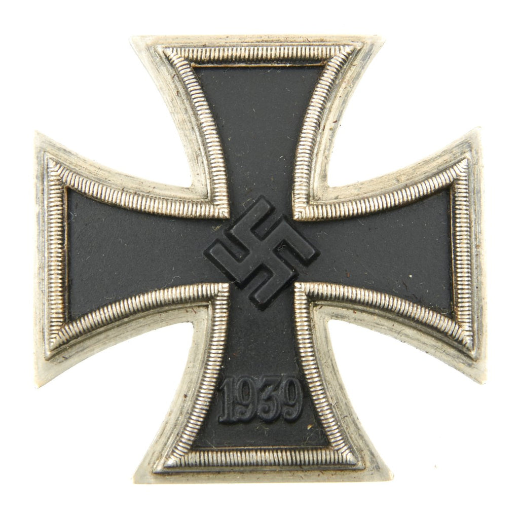 Original German WWII Vaulted Iron Cross First Class 1939 marked L