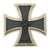 Original German WWII Vaulted Iron Cross First Class 1939 marked L/52 - C. F. Zimmermann Original Items