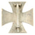 Original German WWII Vaulted Iron Cross First Class 1939 marked L/52 - C. F. Zimmermann Original Items