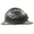 Original French WWI Model 1915 Adrian Helmet with RF Badge Original Items