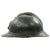 Original French WWI Model 1915 Adrian Helmet with RF Badge Original Items