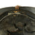 Original French WWI Model 1915 Adrian Helmet with RF Badge Original Items