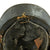 Original French WWI Model 1915 Adrian Helmet with RF Badge Original Items