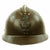 Original WWII French M1926 Adrian Combat Engineer Helmet - Olive Green Original Items
