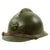 Original WWII French M1926 Adrian Artillery Helmet - Olive Green Original Items