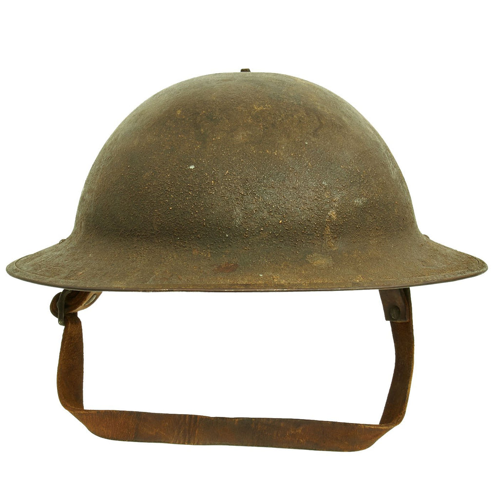 Original U.S. WWI M1917 Helmet of the 3rd Infantry Division with 