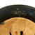Original German WWII M34 Square Dip Aluminum Fire Police Helmet with Double Decals - Feuerwehr Helmet Original Items