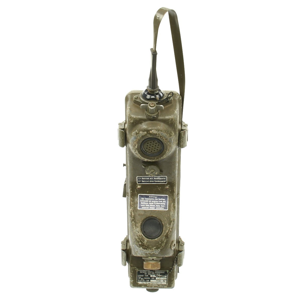 Original Vietnam War Era German PRC6-6 Radio Receiver Transmitter "Walkie Talkie" - RT-196/PRC-6 Original Items