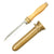Original U.S. WWII Morse Diving Equipment MK 5 Deep Sea Dive Knife with Brass Scabbard - Excellent Condition Original Items